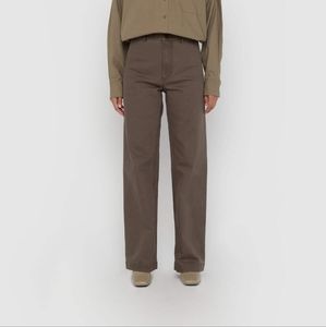 Oak + Fort STRAIGHT LEG TWILL PANT